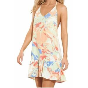 Anthropologie‎ Maaji Womens M Sundress/Swim Cover Up Halter Mini